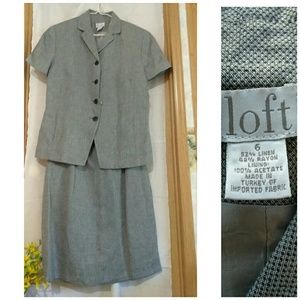 Ann Taylor Loft Skirt and jacket suit - Sz 6